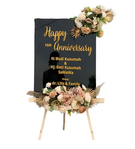 Papan Bunga Akrilik Cipelang