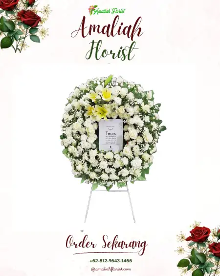 Krans Bunga Duka Cipelang